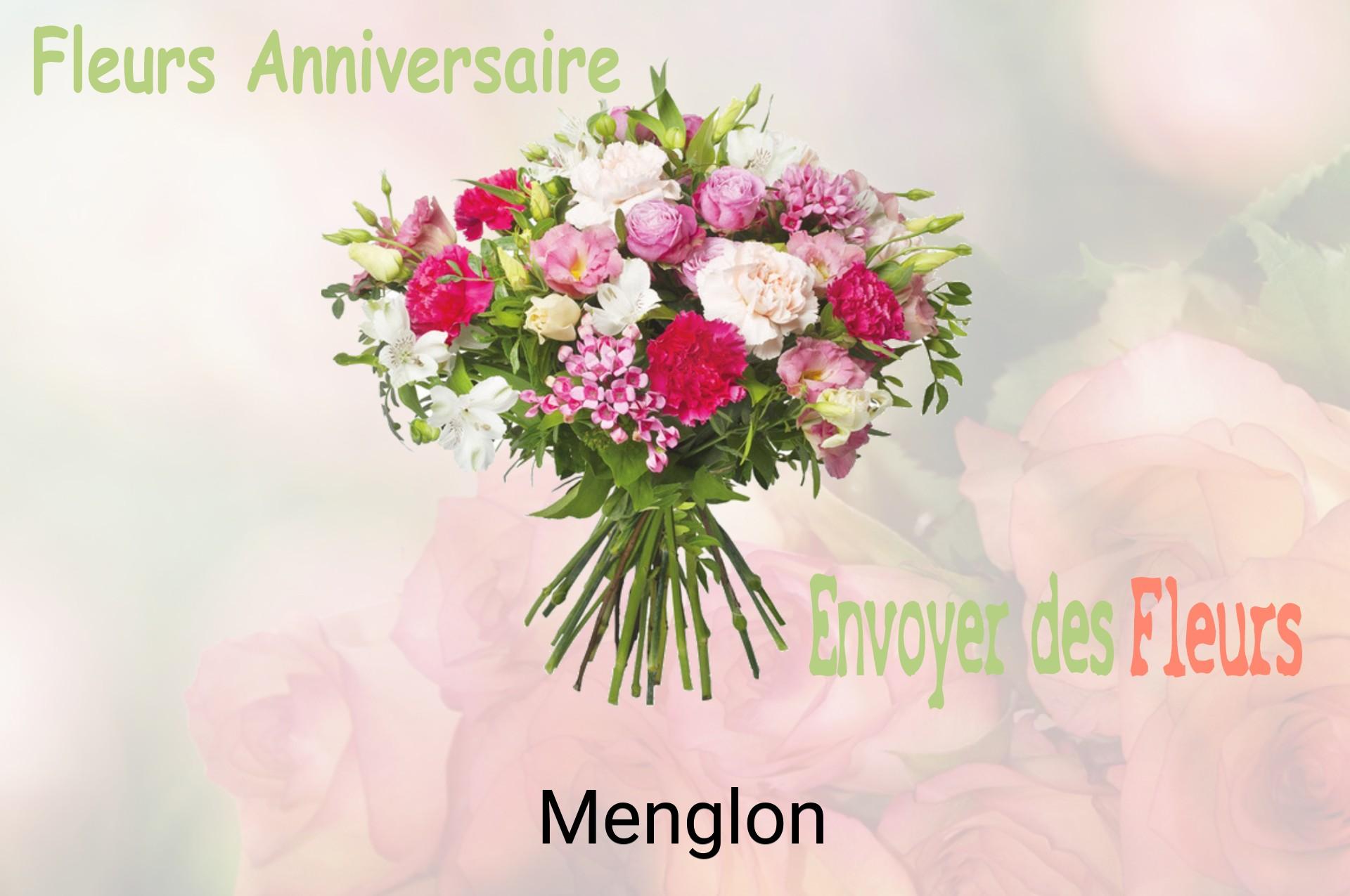 Bouquet de fleurs d’anniversaire livré à Menglon